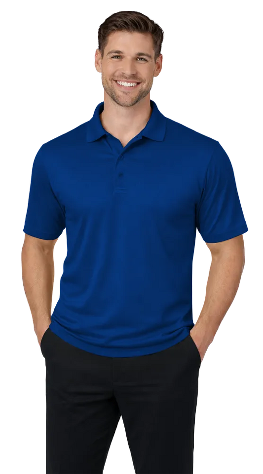 Blue Generation Men's Avenger Short-Sleeve Polo-BG7600-Mens Tall