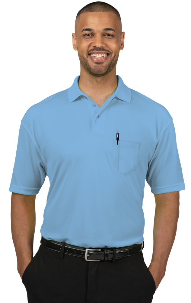 Blue Generation Adult Avenger Pocket Polo-BG7603
