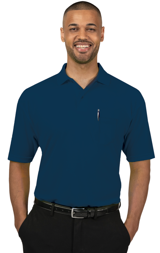 Blue Generation Adult Avenger Pocket Polo-BG7603 - Basics Clothing Store