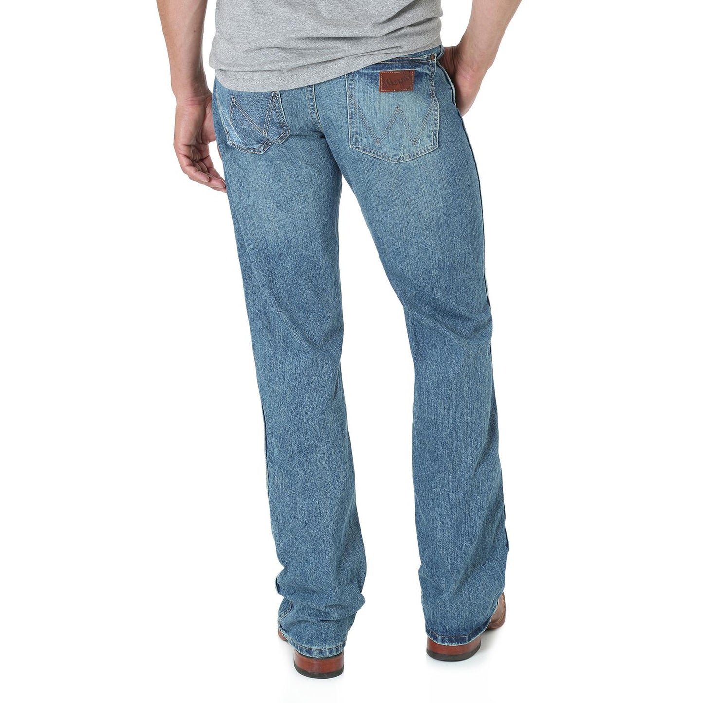 Wrangler® Men's Retro® Slim Boot Jeans - Slim - Worn In