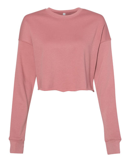 BELLA + CANVAS Women's Crop Crew Fleece