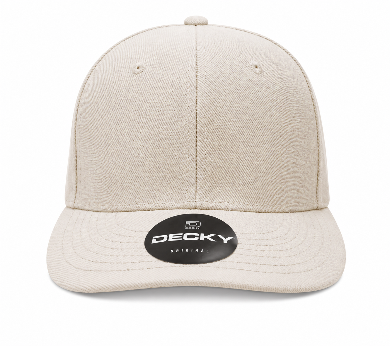 Decky 6 Panel Mid Profile Structured Acrylic/Polyester Cap #207