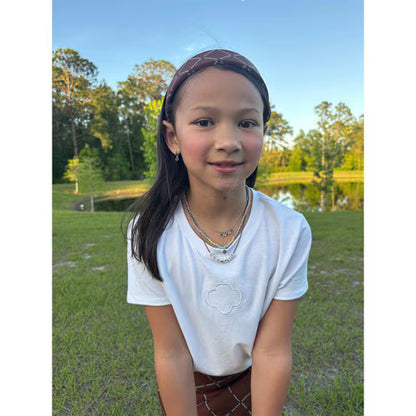 Girl Scout Daisy Trefoil Appliqué T-Shirt