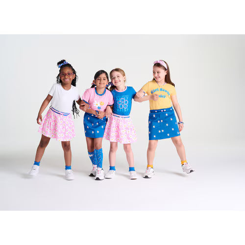 Girl Scout Daisy Trefoil Appliqué T-Shirt