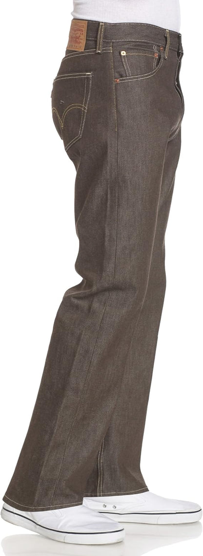 501™ Original Fit Levi's Men's Jeans - Brown Rigid W33 L30 Washed Without Tag Customer Return (Clearance)