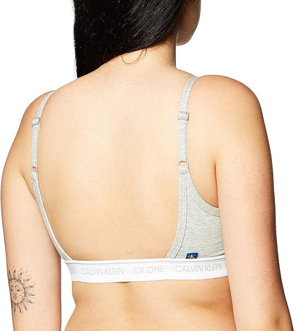 Calvin Klein Women’s CK One Cotton Unlined Bralette (Free Shipping)