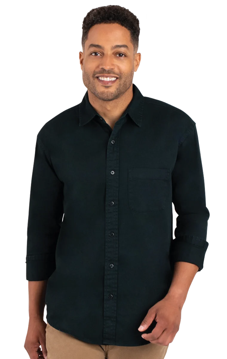 Blue Generation Men’s L/S Untucked Denim-BG8207