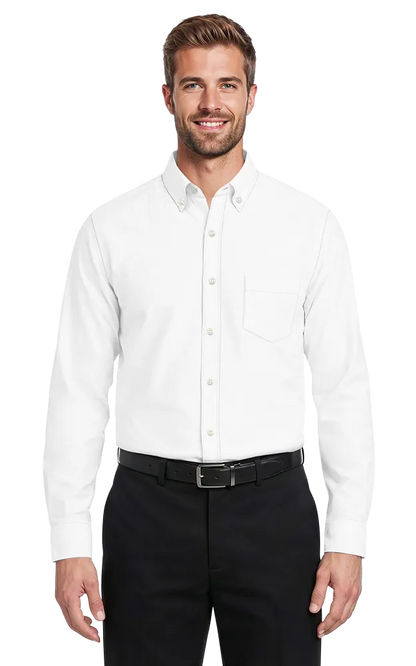 Blue Generation Men's L/S Oxford Shirt-BG8214