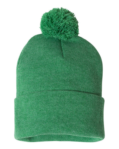 Sportsman - 12" Pom-Pom Cuffed Beanie - SP15