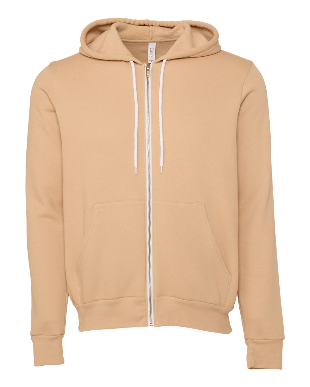 BELLA + CANVAS Sponge Fleece Full-Zip Hoodie