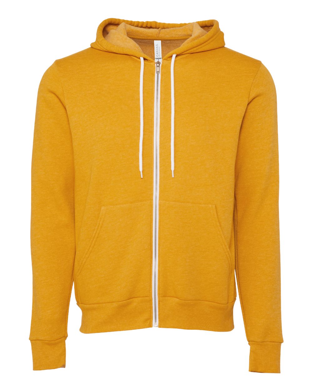BELLA + CANVAS Sponge Fleece Full-Zip Hoodie