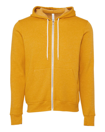 BELLA + CANVAS Sponge Fleece Full-Zip Hoodie