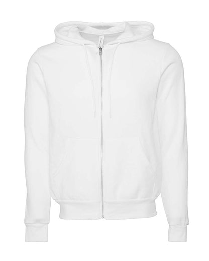 BELLA + CANVAS Sponge Fleece Full-Zip Hoodie