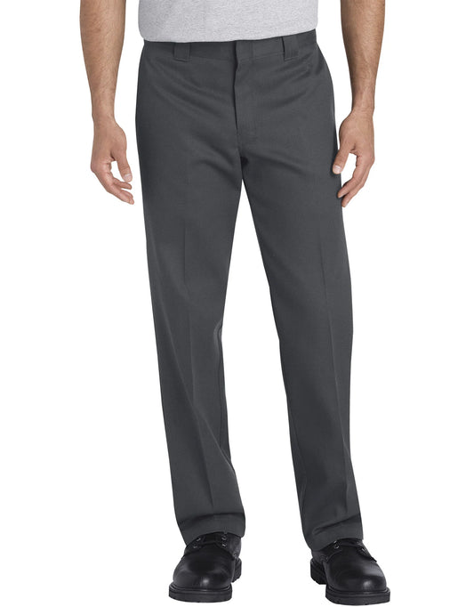Dickies 830 Flex Slim Fit Work Pants, Charcoal, 38W x 32L, Clearance