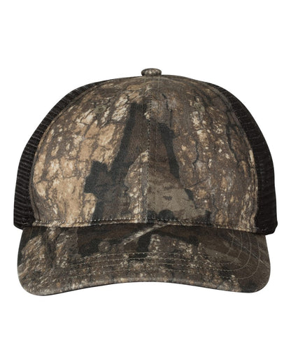 Richardson - Garment Washed Printed Trucker Cap - 111P