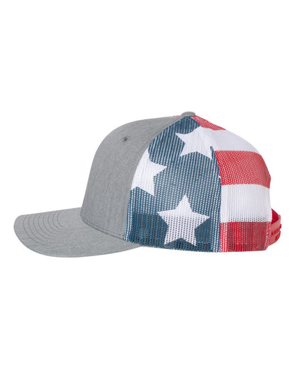 Richardson - Printed Mesh Trucker Cap - 112PM