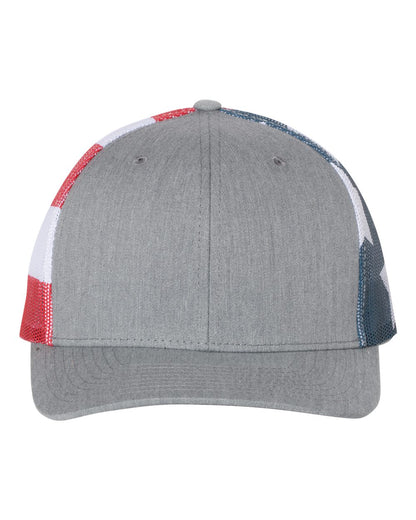 Richardson - Printed Mesh Trucker Cap - 112PM