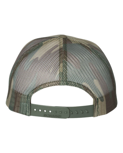 Richardson - Printed Mesh Trucker Cap - 112PM