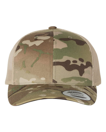 YP Classics - Retro Trucker Cap - 6606 - Basics Clothing Store