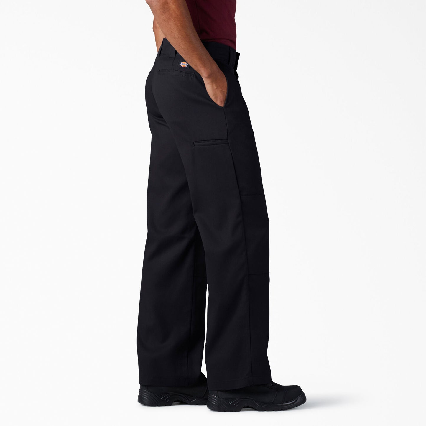 Dickies FLEX Loose Fit Double Knee Work Pants - Black