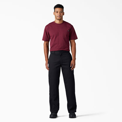 Dickies FLEX Loose Fit Double Knee Work Pants - Black