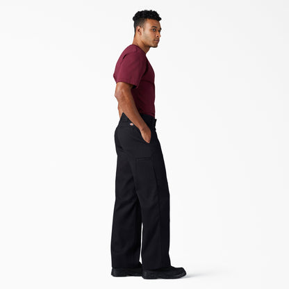 Dickies FLEX Loose Fit Double Knee Work Pants - Black