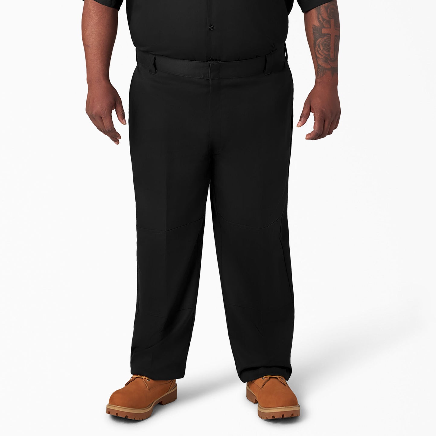 Dickies FLEX Loose Fit Double Knee Work Pants - Black