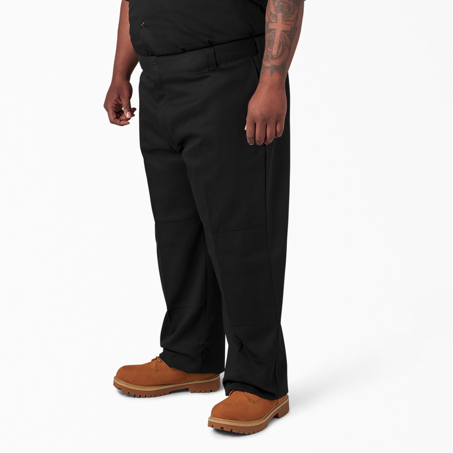 Dickies FLEX Loose Fit Double Knee Work Pants - Black