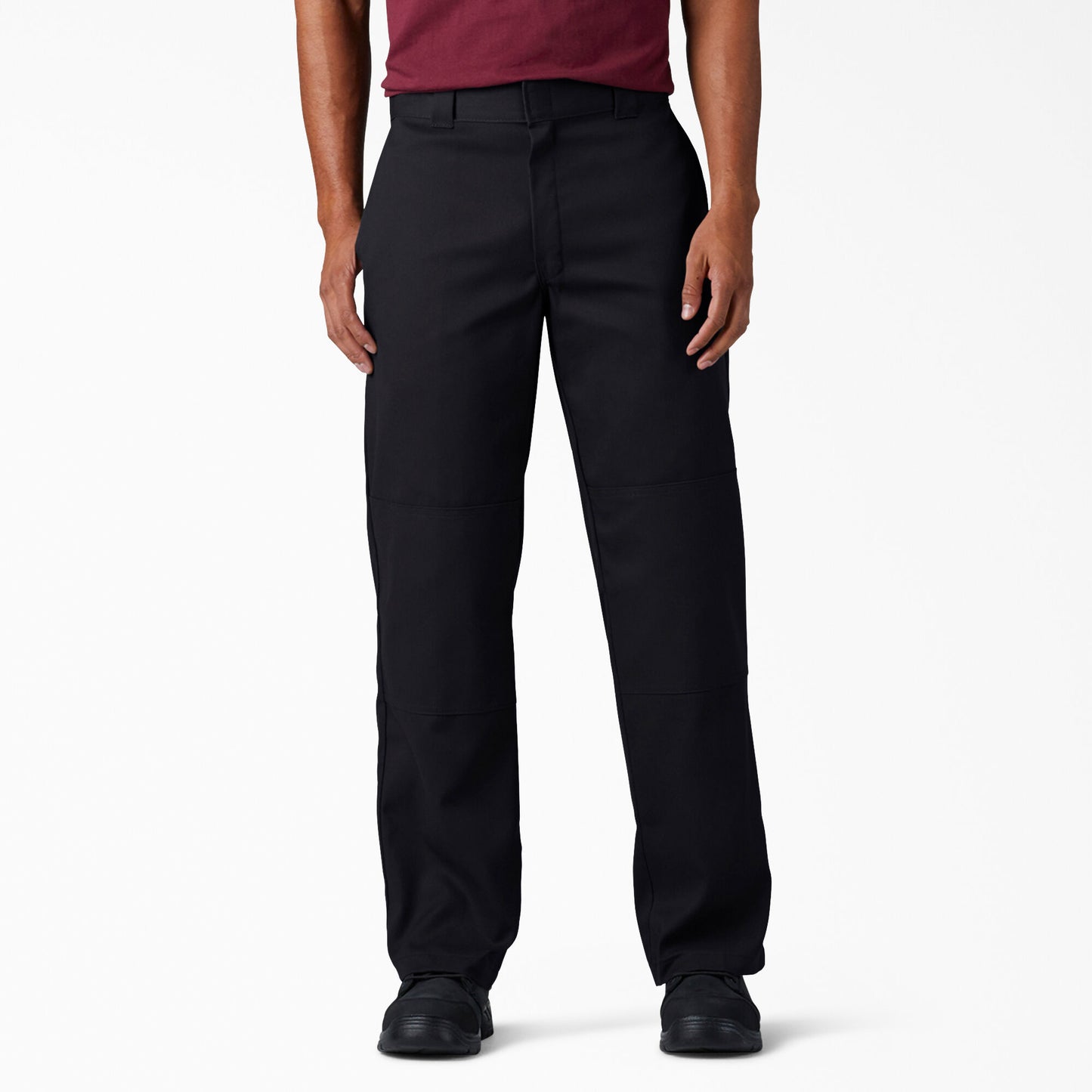 Dickies FLEX Loose Fit Double Knee Work Pants - Black