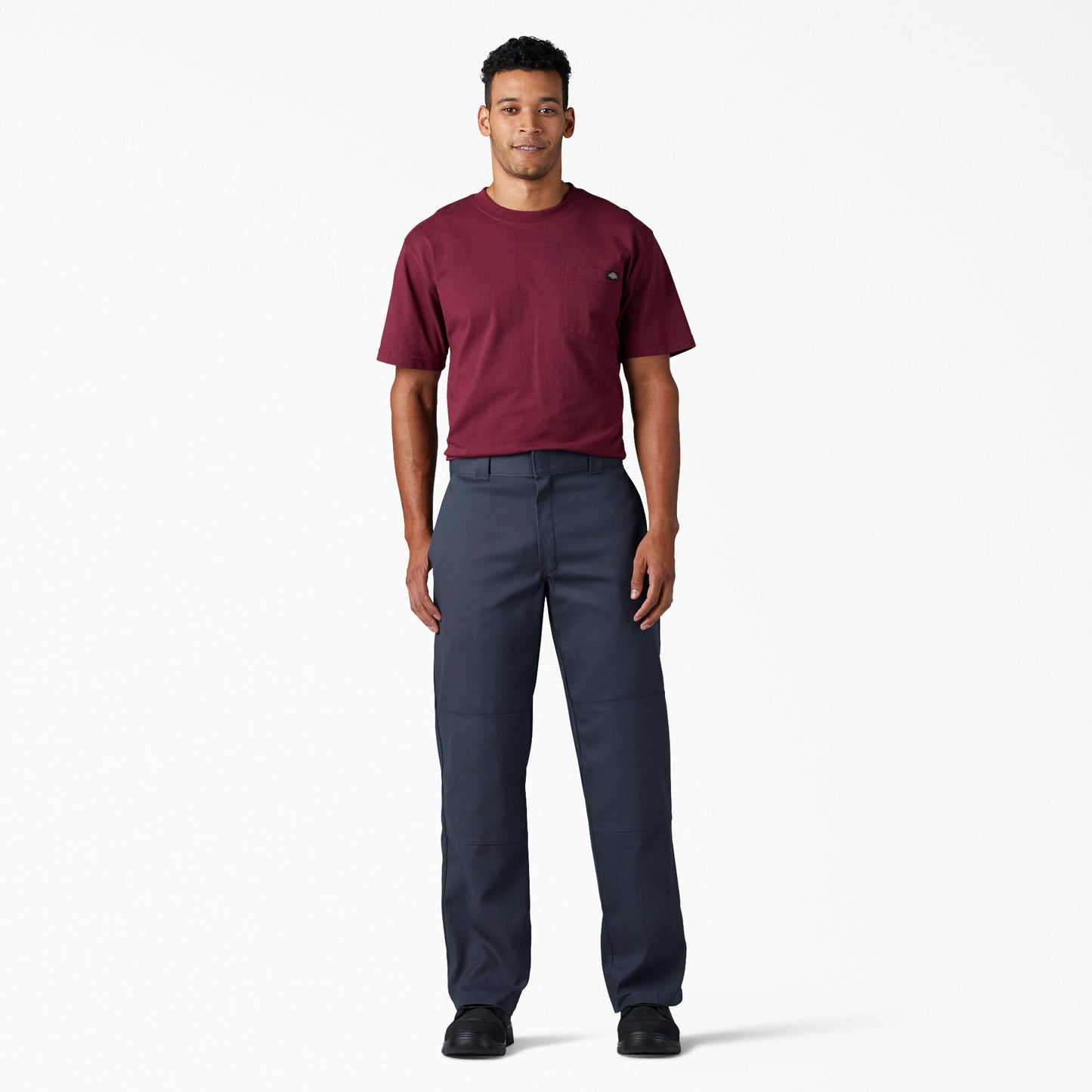 Dickies FLEX Loose Fit Double Knee Work Pants - Dark Navy