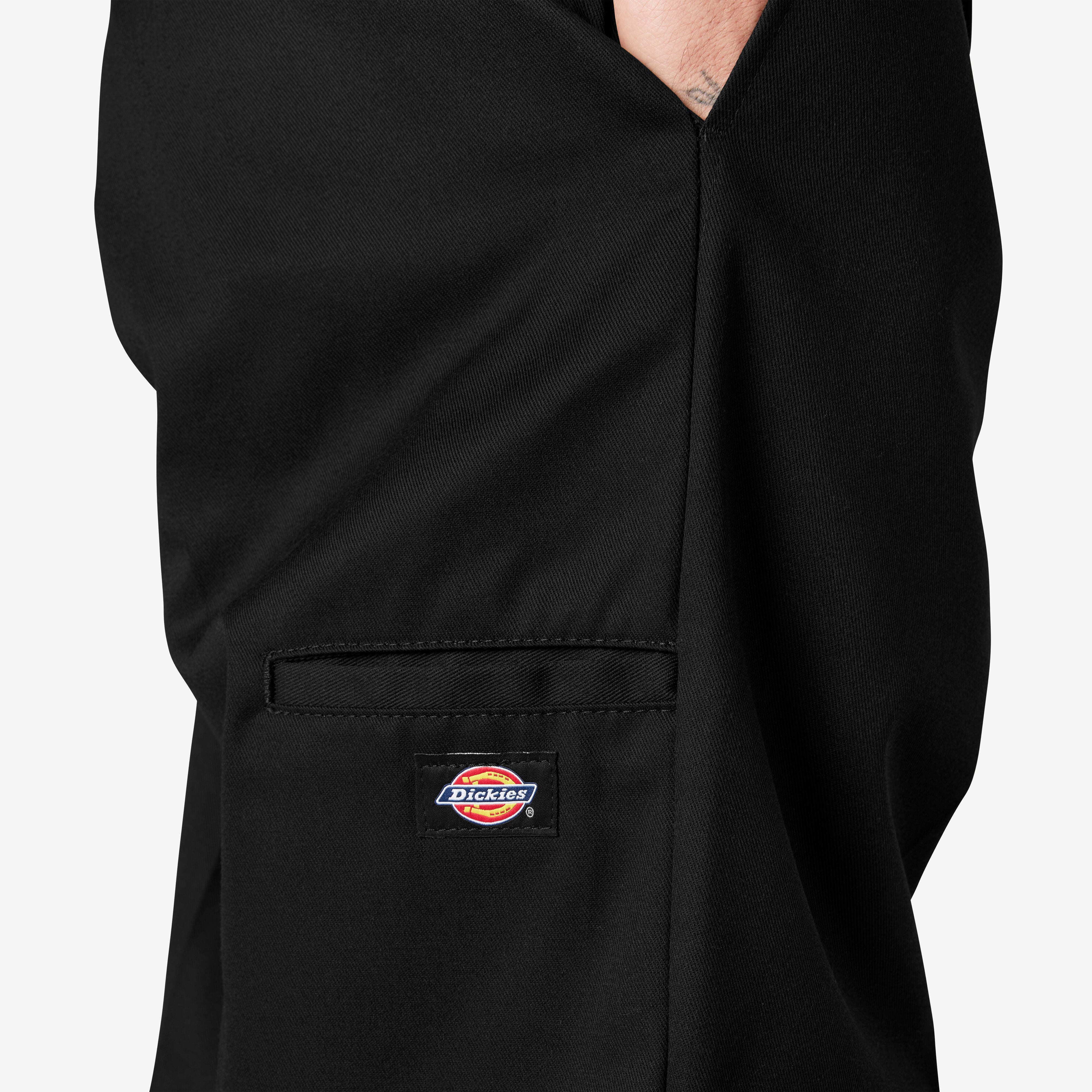 Dickies Loose Fit Double Knee Work Pants - Black 85283 – Basics
