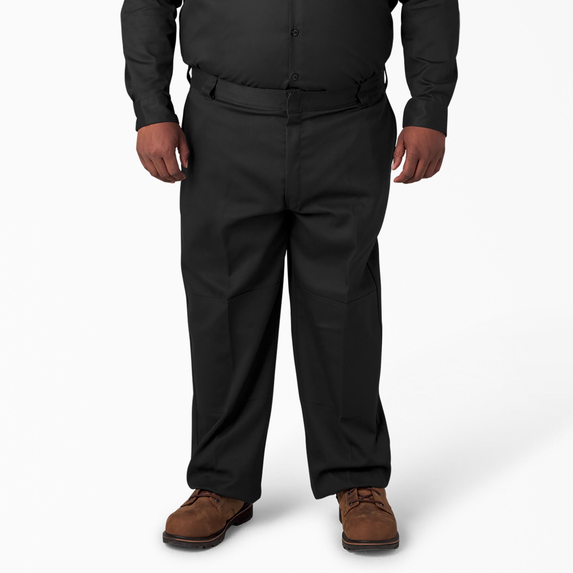 Dickies Loose Fit Double Knee Work Pants - Black 85283 – Basics