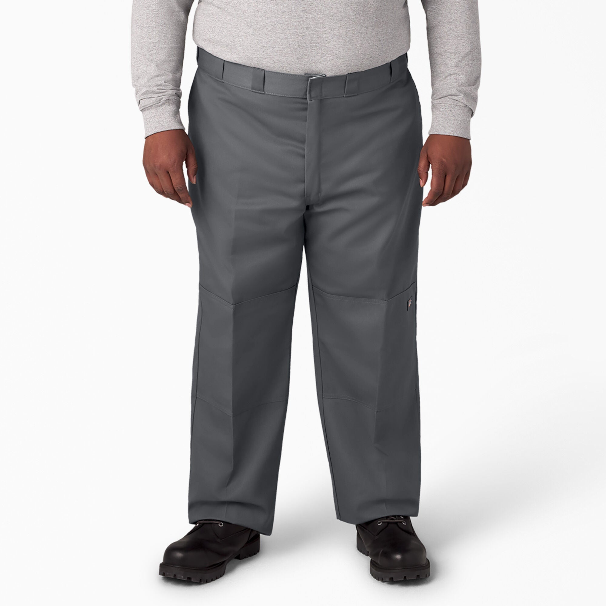 Dickies Loose Fit Double Knee Work Pants - Charcoal 85283 – Basics