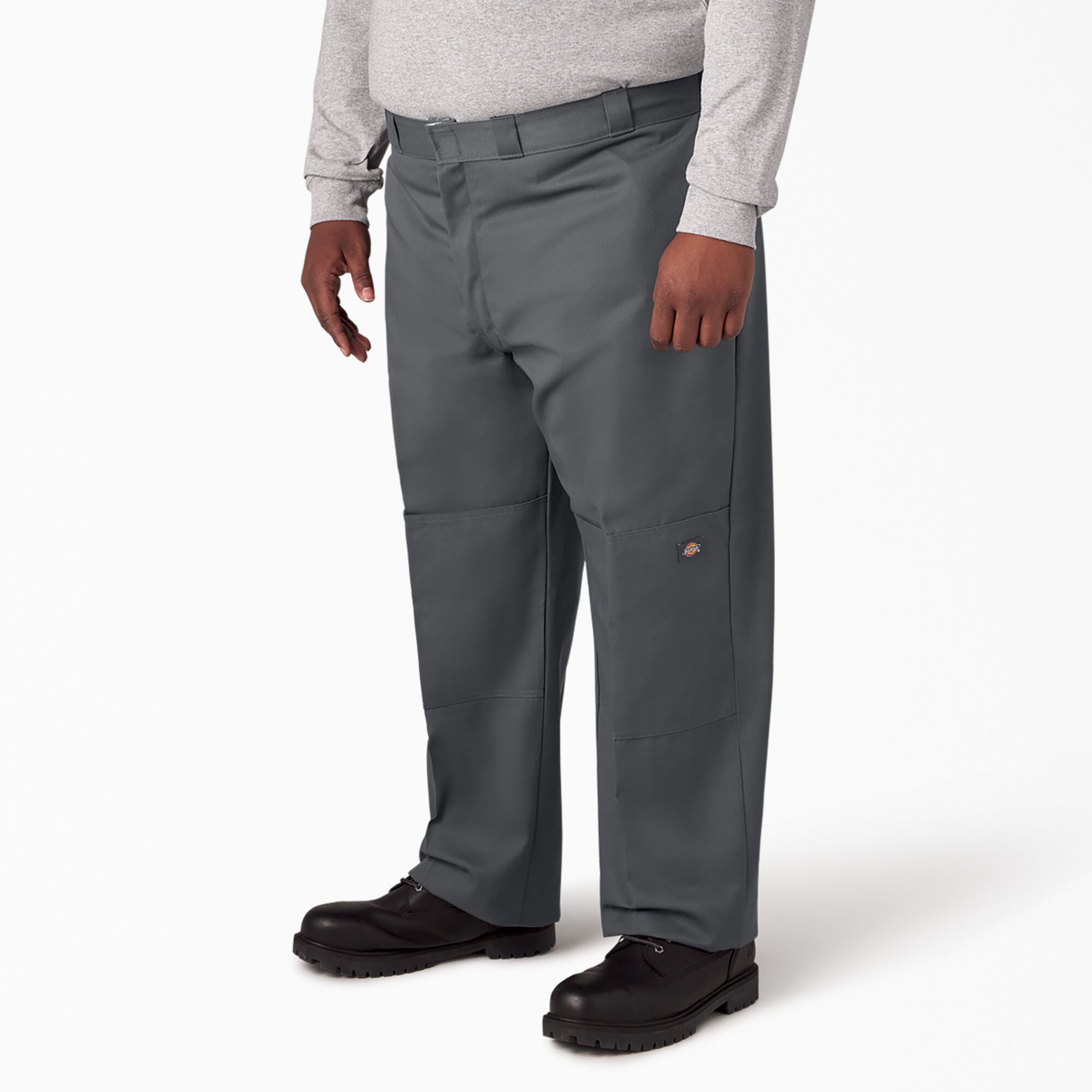 Dickies Loose Fit Double Knee Work Pants - Charcoal 85283 – Basics