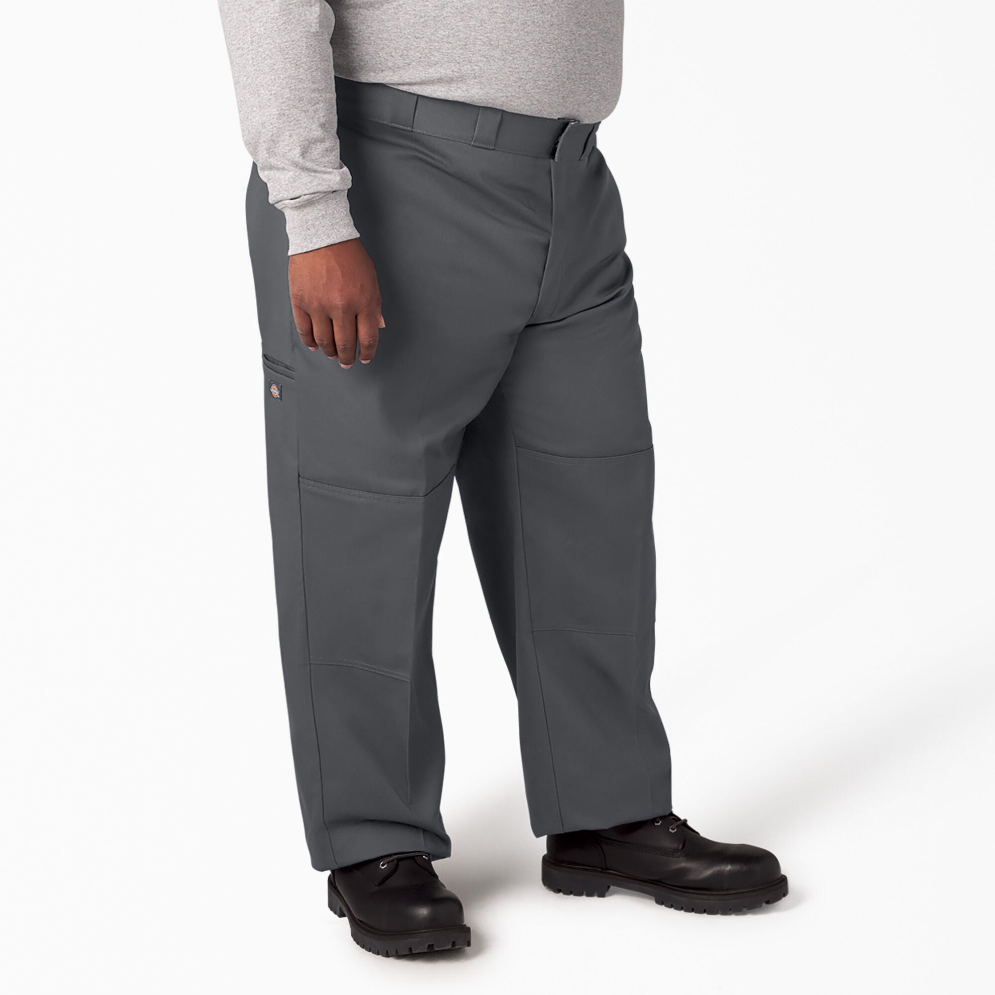 Dickies Loose Fit Double Knee Work Pants - Charcoal 85283 – Basics