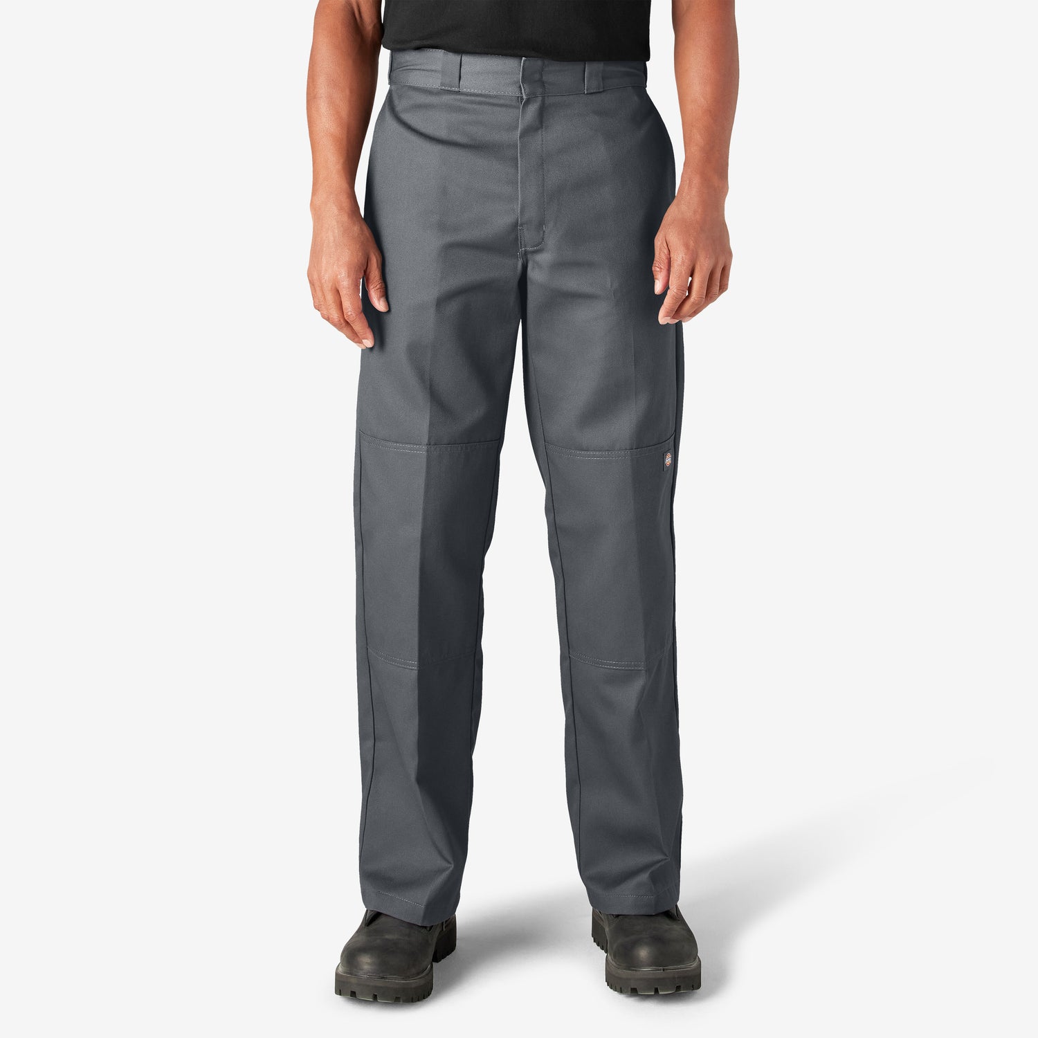 Dickies Loose Fit Double Knee Work Pants, Charcoal Gray, 38 x 32, Clearance - Basics Clothing Store