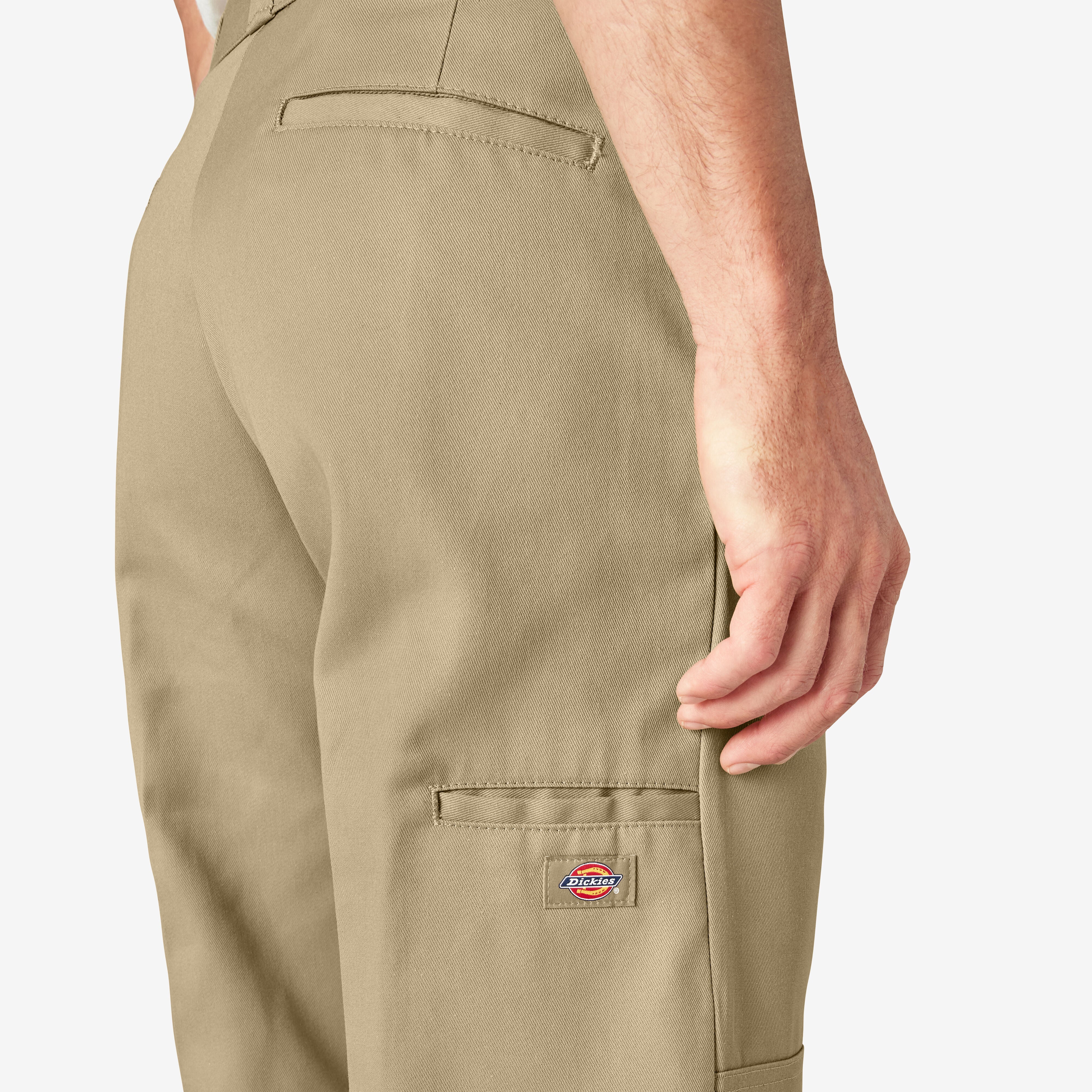 Dickies Loose Fit Double Knee Work Pants - Khaki 85283 – Basics
