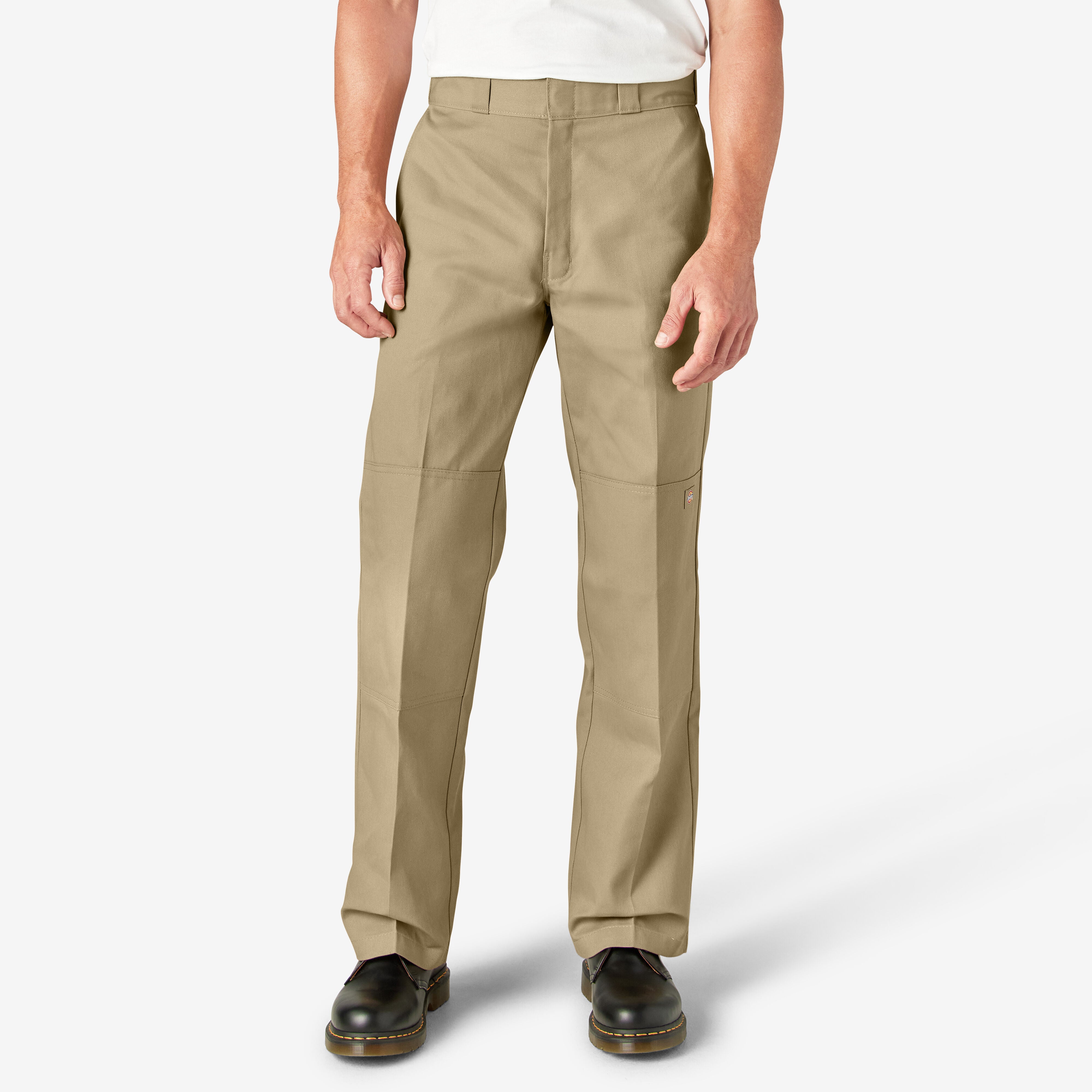 Dickies Loose Fit Double Knee Work Pants - Khaki 85283 – Basics