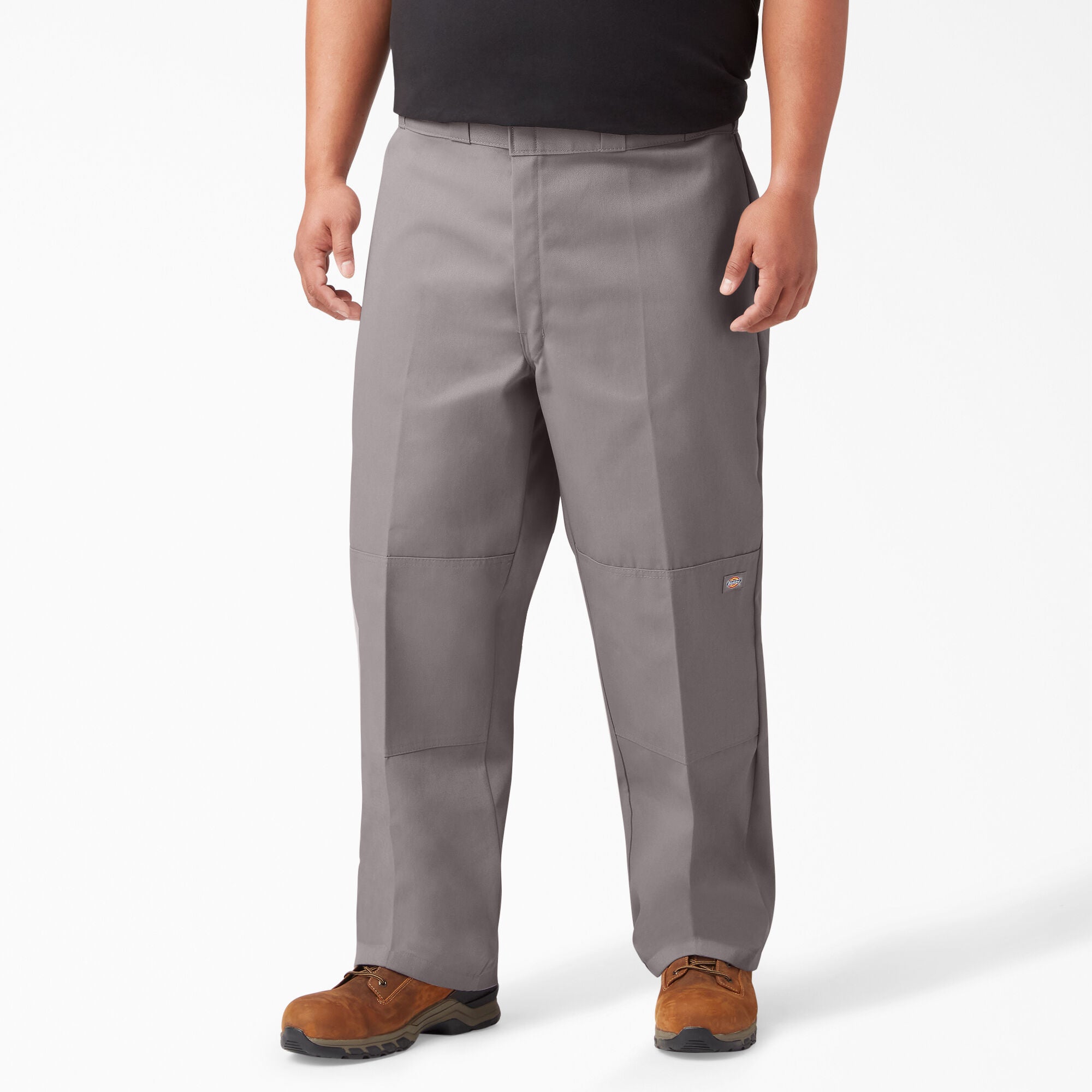 Dickies Loose Fit Double Knee Work Pants - Silver 85283 – Basics