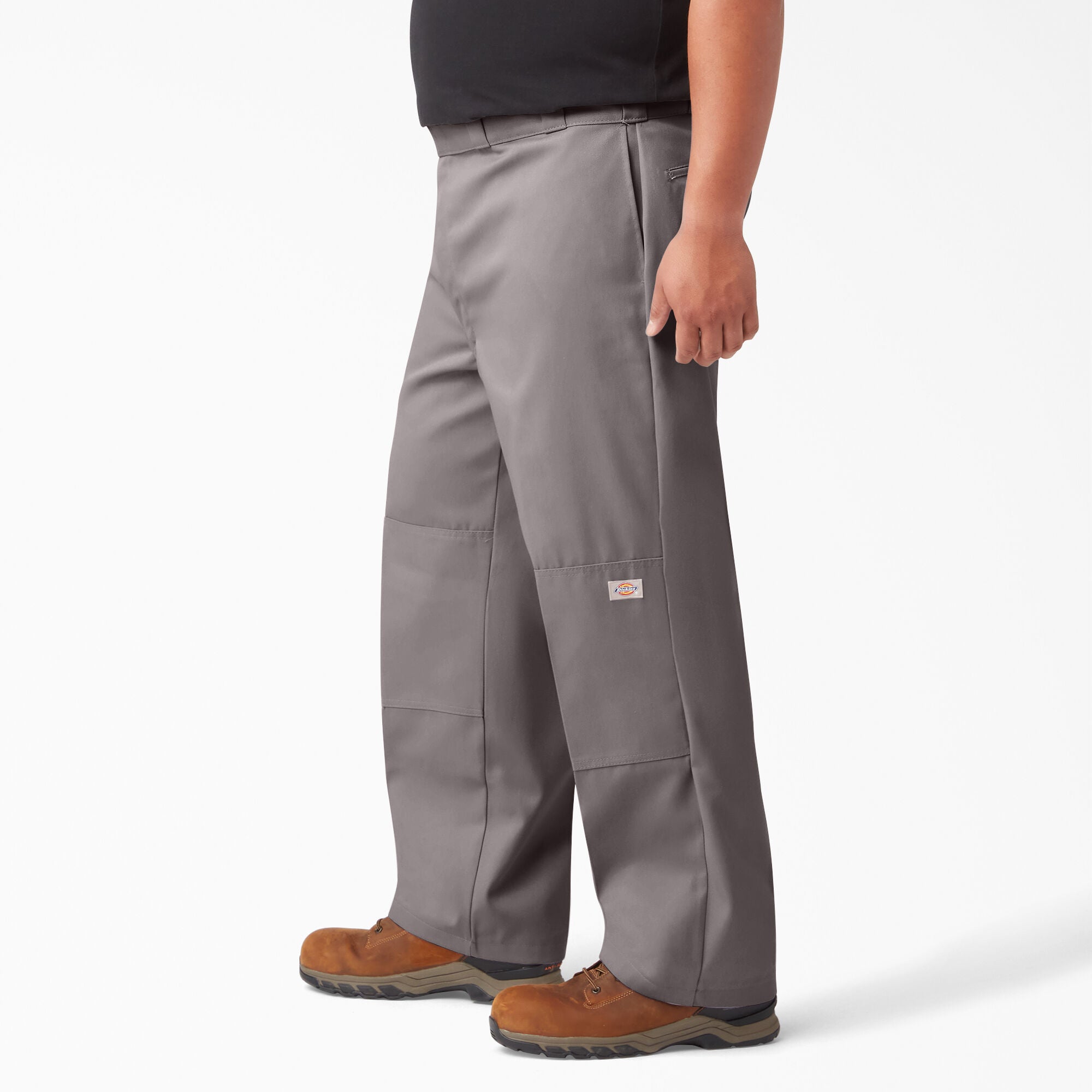 Dickies Loose Fit Double Knee Work Pants - Silver 85283 – Basics