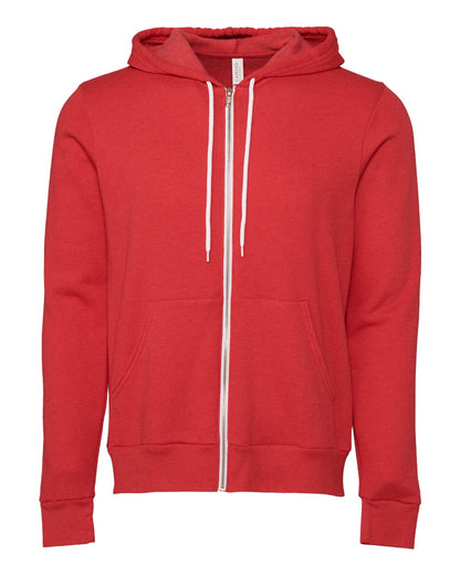 BELLA + CANVAS Sponge Fleece Full-Zip Hoodie