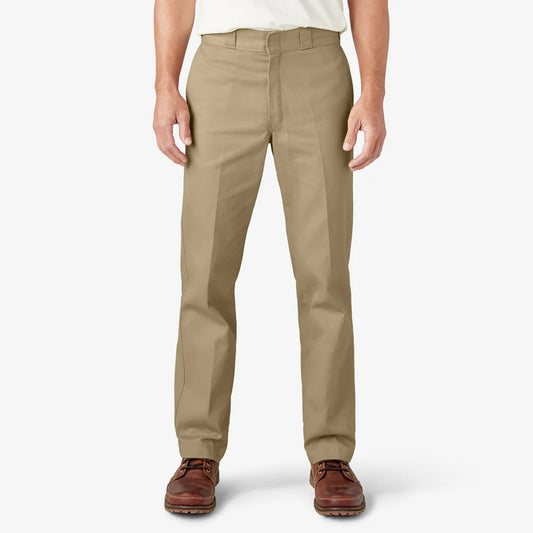 Dickies Ultimate Work Pants, Khaki, 28W x 32L, 873 Clearance