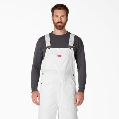 Dickies Painter's Bib Overalls - White