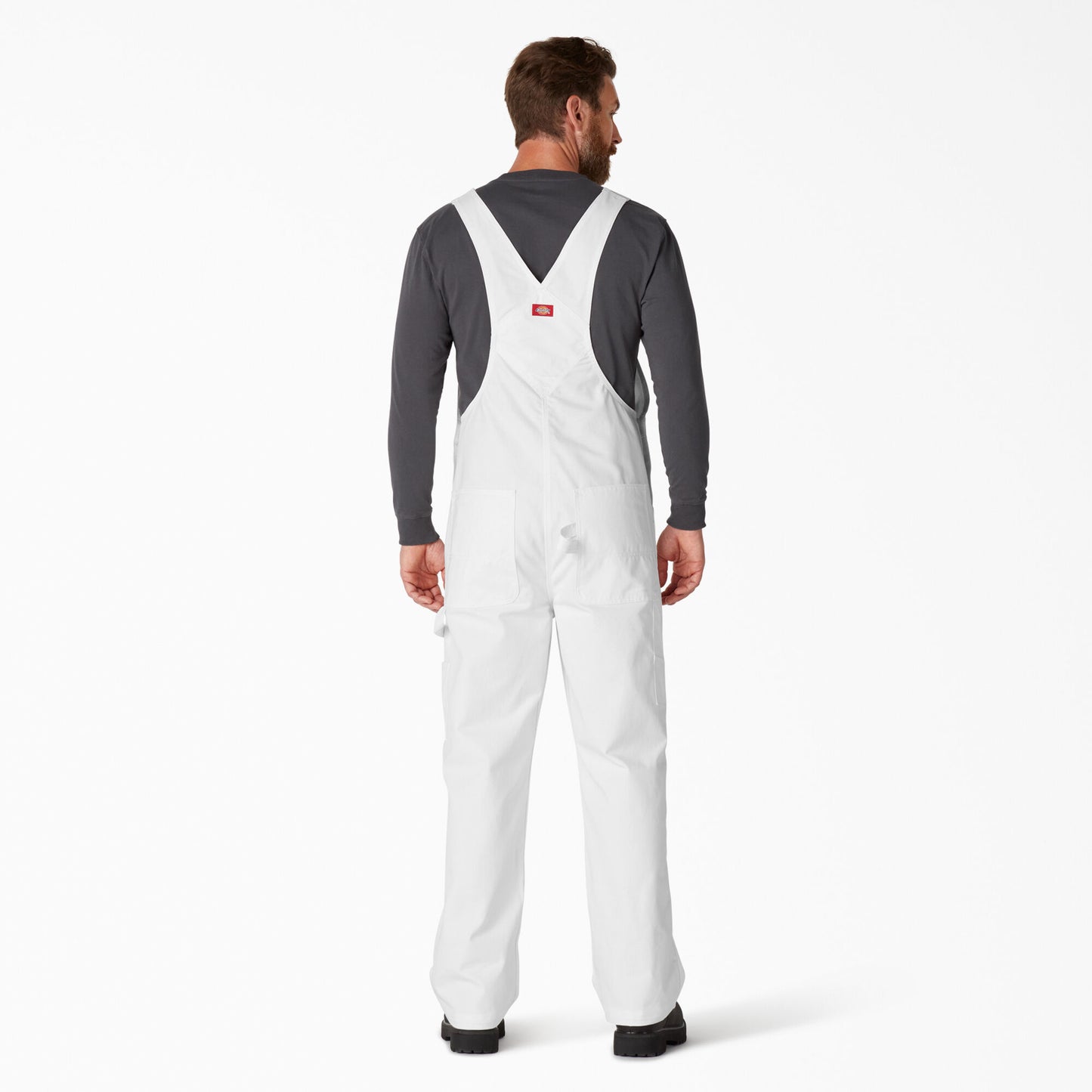 Dickies Painter's Bib Overalls - White