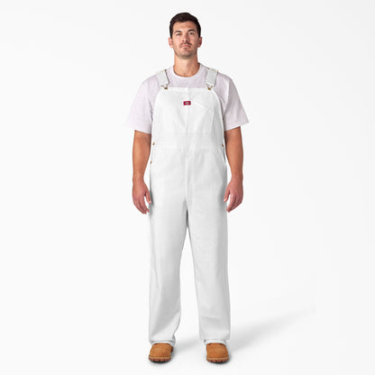 Dickies Painter's Bib Overalls - White