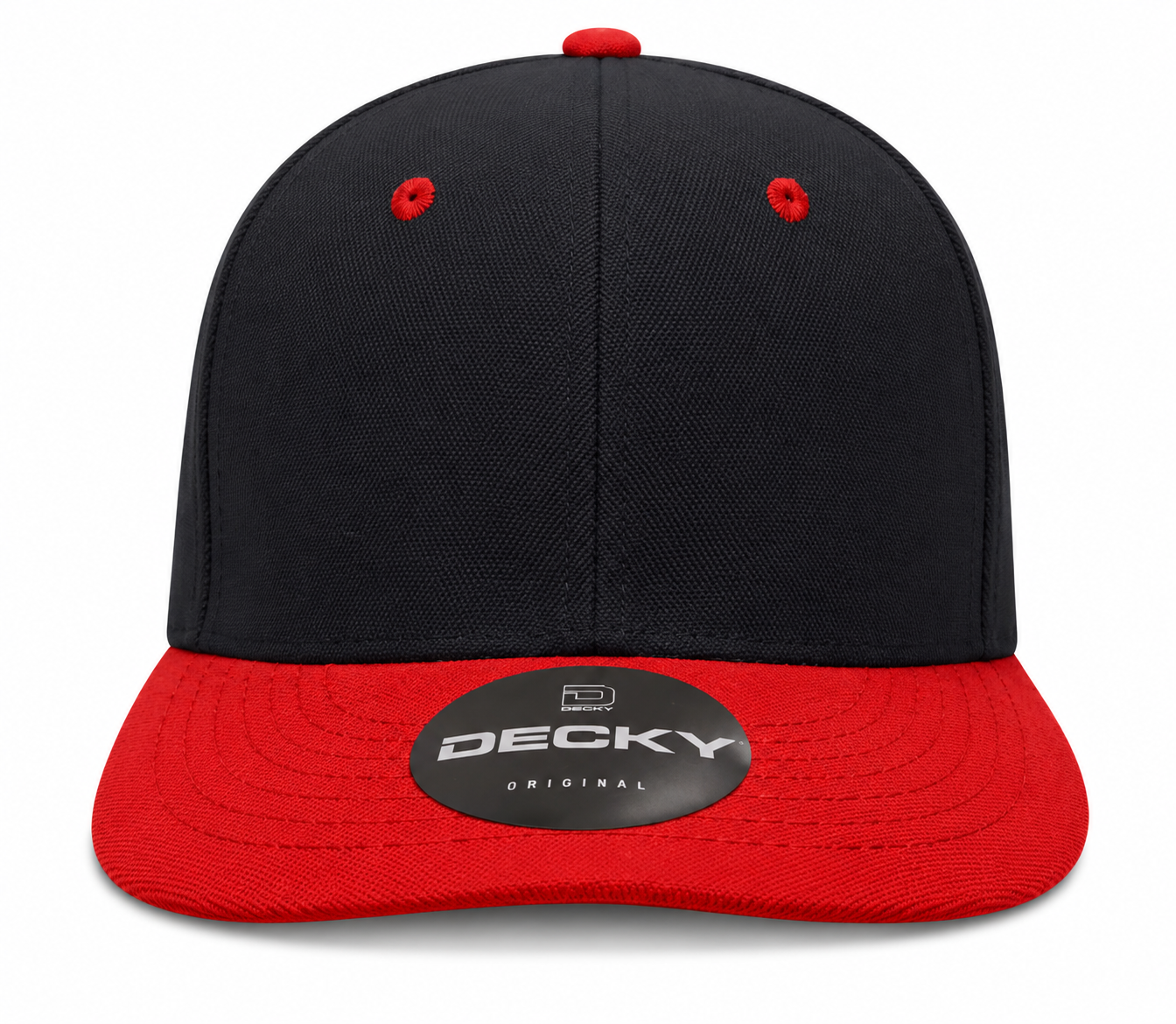 Decky 6 Panel Mid Profile Structured Acrylic/Polyester Cap #207