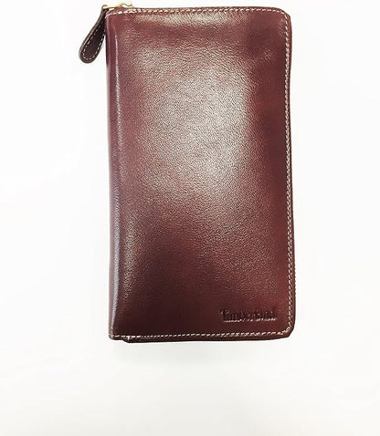 Timberland Zip Around Leather Wallet Brown D67386/01