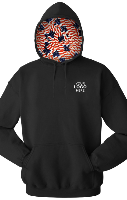Blue Generation Americana Adult Pullover Hoodie-BG9301PHA