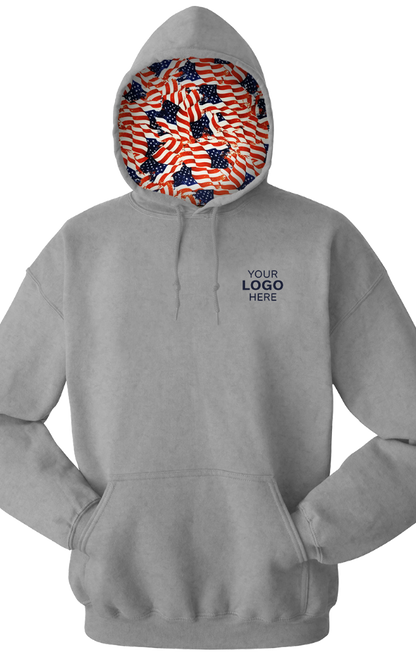 Blue Generation Americana Adult Pullover Hoodie-BG9301PHA