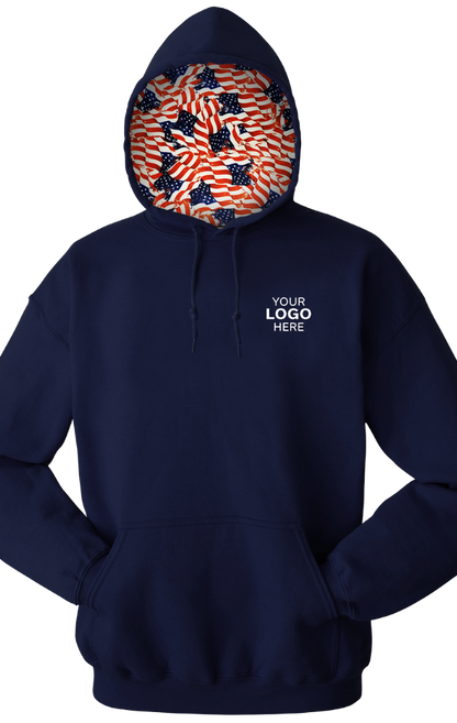 Blue Generation Americana Adult Pullover Hoodie-BG9301PHA